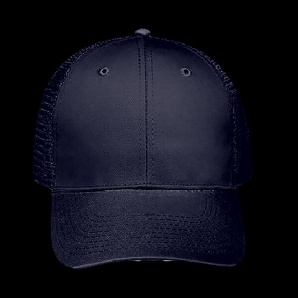 OTTO CAP Cotton Blend Twill 6 Panel Low Profile Mesh Back Trucker Hat Thumbnail
