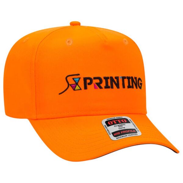 OTTO CAP Neon 5 Panel Low Crown Baseball Cap Thumbnail